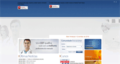 Desktop Screenshot of ceet.com.br